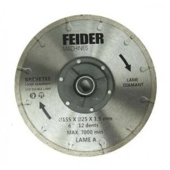 FEIDER Lame TCT 125MM FDL125 CB