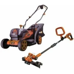 Tondeuse Sans Fil 2x20V 35cm + Coupe Bordure 20V Feider FTDCB20V-4A