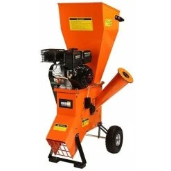 FEIDER Broyeur à Végétaux Thermique 212 Cm³ 4.9 Cm Moteur 4 Temps FBT220