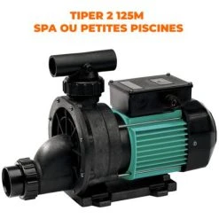 Pompe De Filtration SPA/petite Piscine ESPA - Modèle TIPER 2 125M