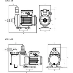 Espa Pompe De Piscine NOX 100 18 M, Noir -Feider Soldes 2022 69555994 4