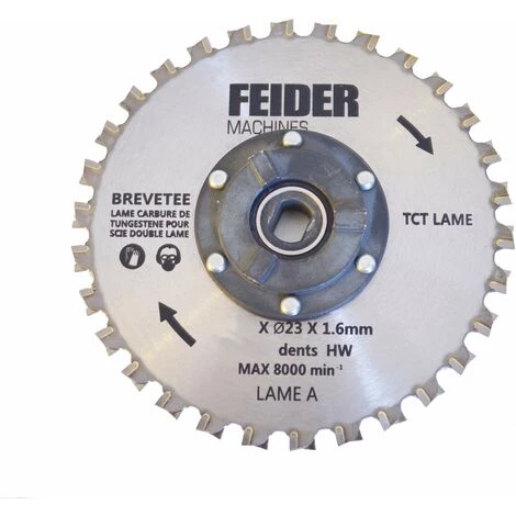 FEIDER Lame Pour Scie Double FDL185-CB 2 FEIDER Lame Pour Scie Double FDL185-CB – Image 2